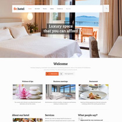 Site Web préinstallé