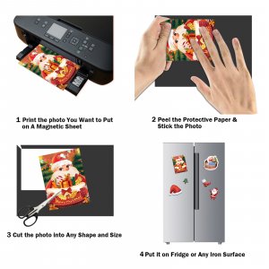 Self Adhesive Magnet Sheets 4X6 (10.16 x 15.24 cm)