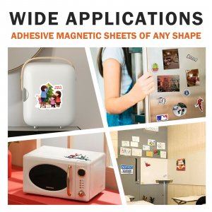Self Adhesive Magnet Sheets 4X6 (10.16 x 15.24 cm)