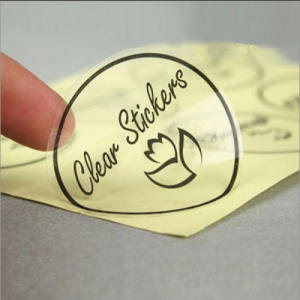 Clear Transparent Stickers Printing